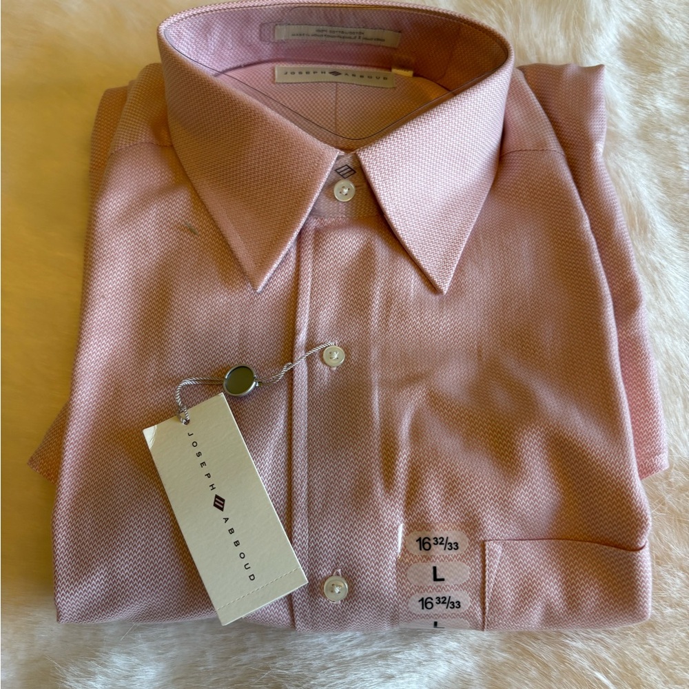 Joseph Abboud Pink Dress Shirt for Men